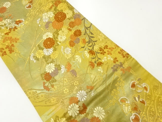 Japanese Kimono / Fukuro Obi Silk